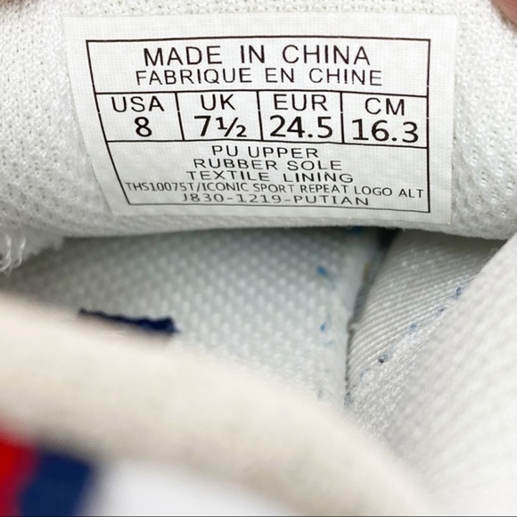 Tommy Hilfiger Logo Sneakers 8 Toddler - Picture 5 of 8